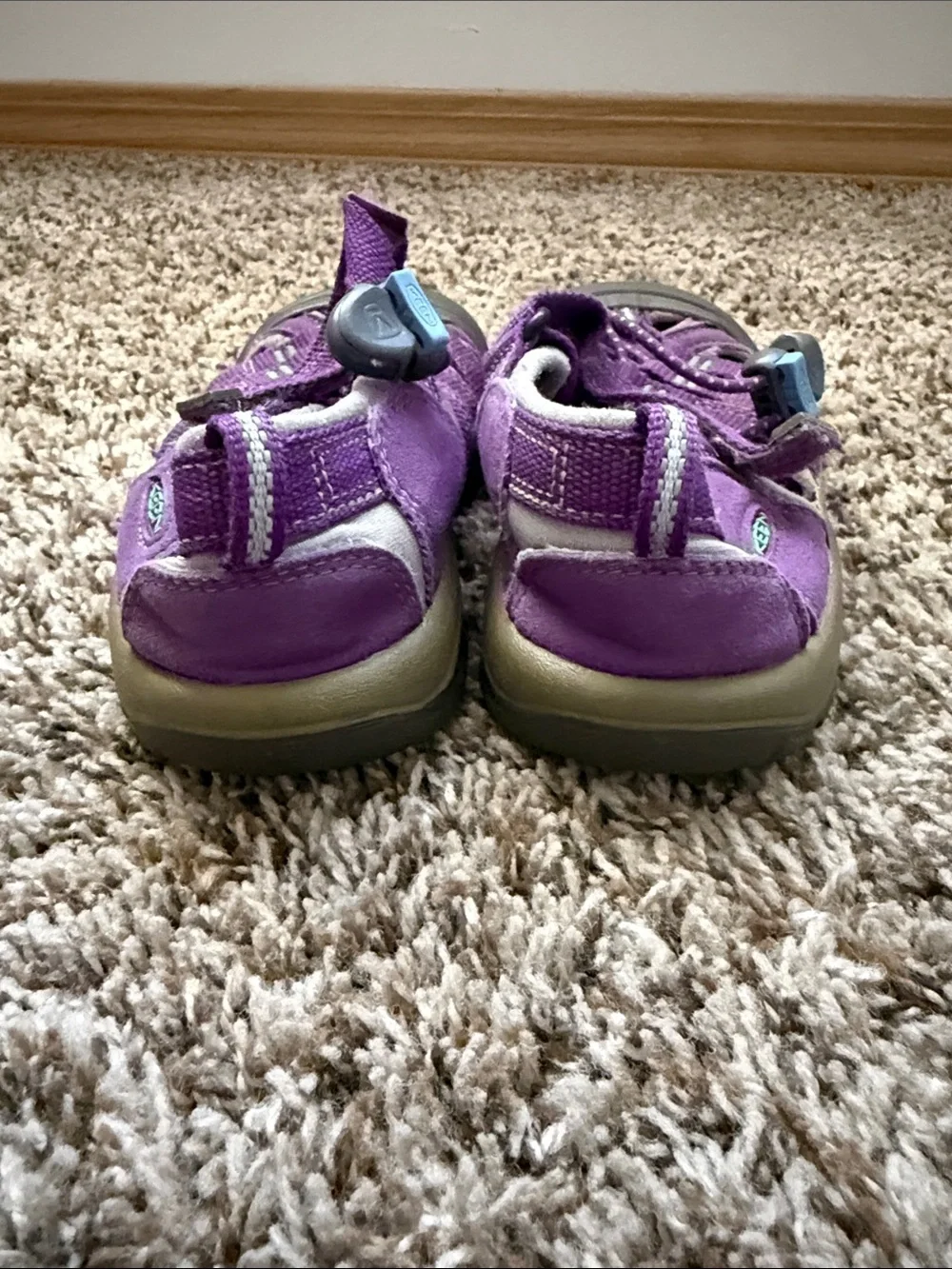 Keen Kids Purple and Gray Closed-Toe Sport Sandals
